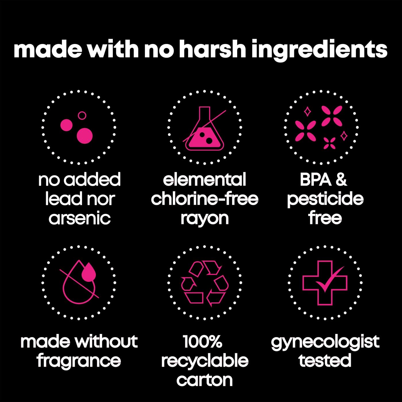 U By Kotex Click Compact Super Tampons; image 7 of 8