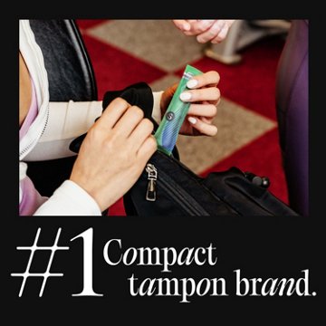 U By Kotex Click Compact Super Plus Tampons, 16 ct