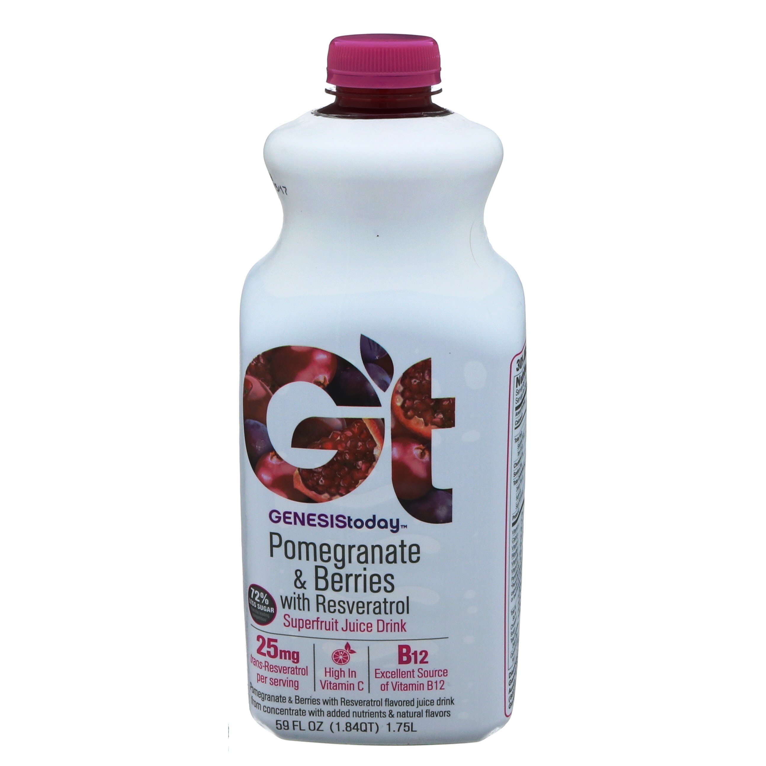 Genesis Today Pomegranate and Berries with Resveratrol Super Juice