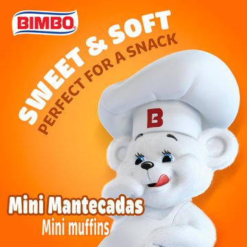 Bimbo Vanilla Muffins, 8 ct
