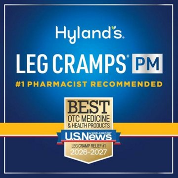 Hyland's Leg Cramps PM Nighttime Cramp Relief Tablets, 50 ct
