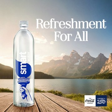 smartwater Vapor Distilled Premium Water 6 pk Bottles, 33.8 oz