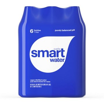 smartwater Premium Bottled Water, 33.8 oz