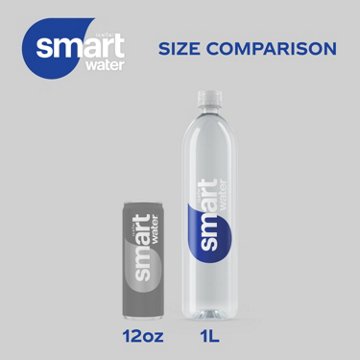smartwater Premium Bottled Water, 33.8 oz