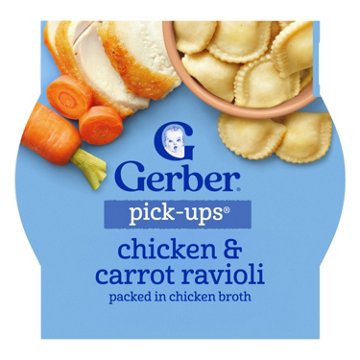 Gerber Mealtime for Toddle Pick-Ups - Chicken & Carrot Ravioli