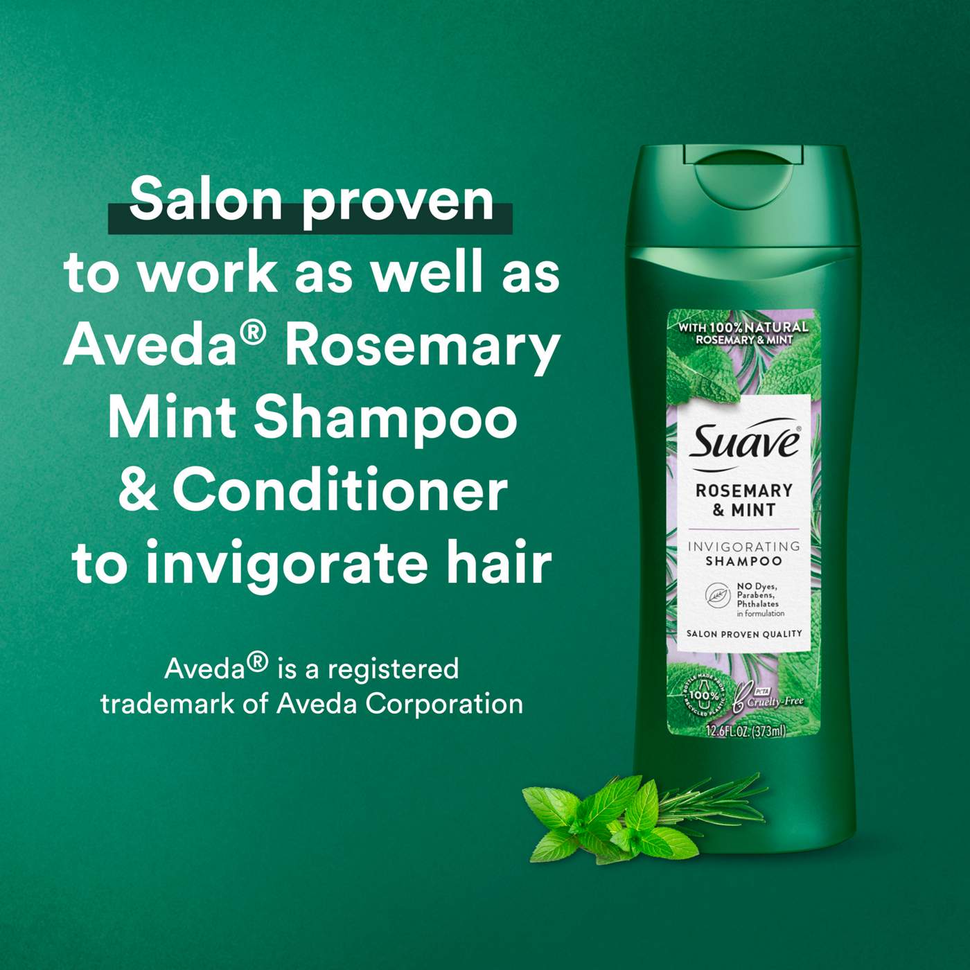 Suave Invigorating Shampoo - Rosemary and Mint; image 2 of 10
