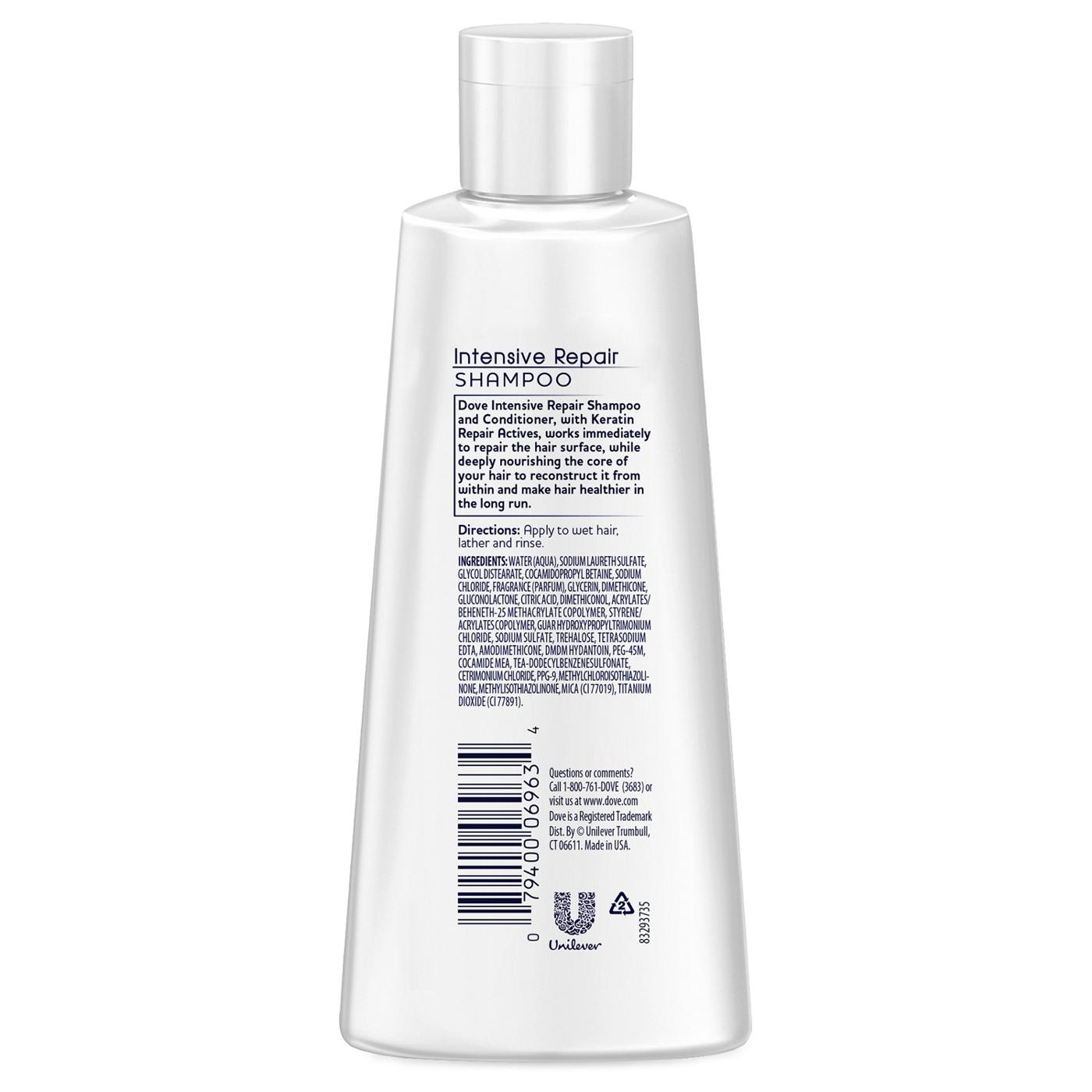 Dove Intensive Repair Shampoo; image 2 of 3