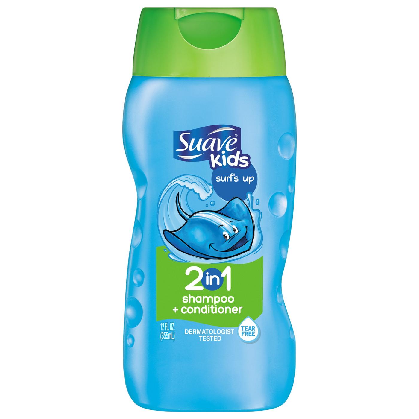 Suave Kids Surf's Up 2 in 1 Shampoo and Conditioner; image 1 of 3