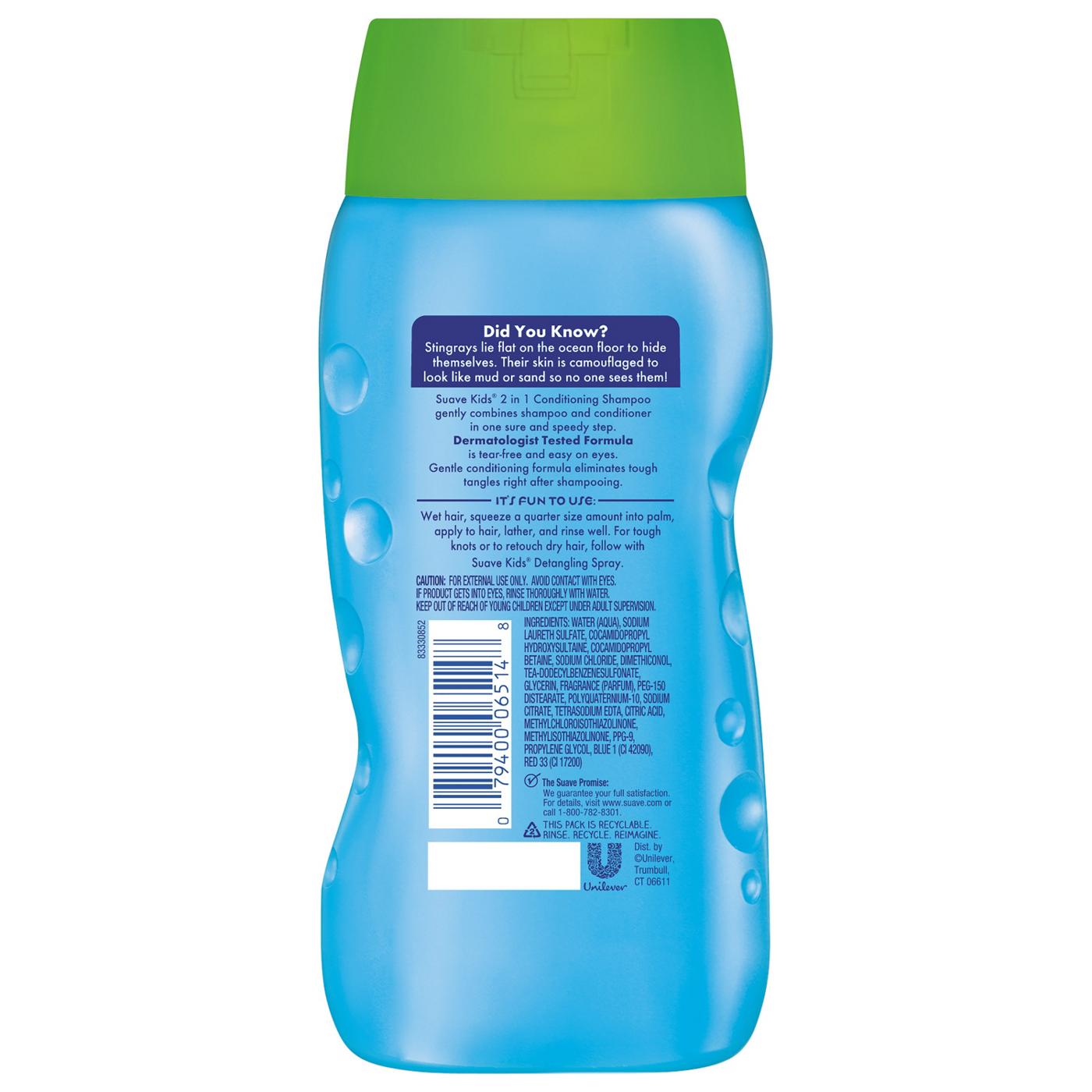 Suave Kids Surf's Up 2 in 1 Shampoo and Conditioner; image 2 of 3