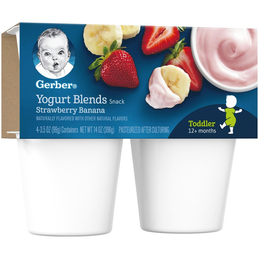 gerber yogurt blends snack