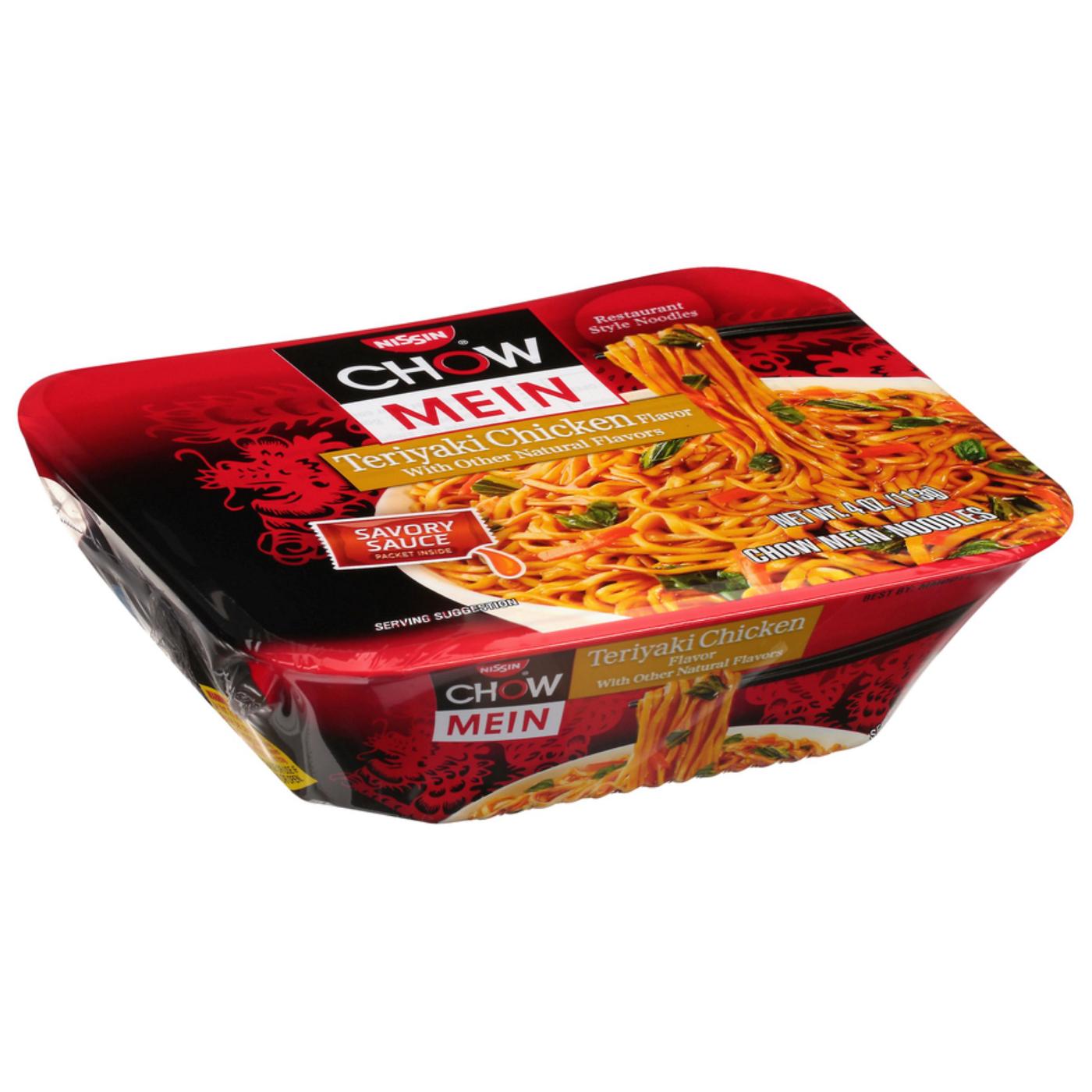 Nissin Chow Mein Teriyaki Chicken Flavor Noodles; image 3 of 5