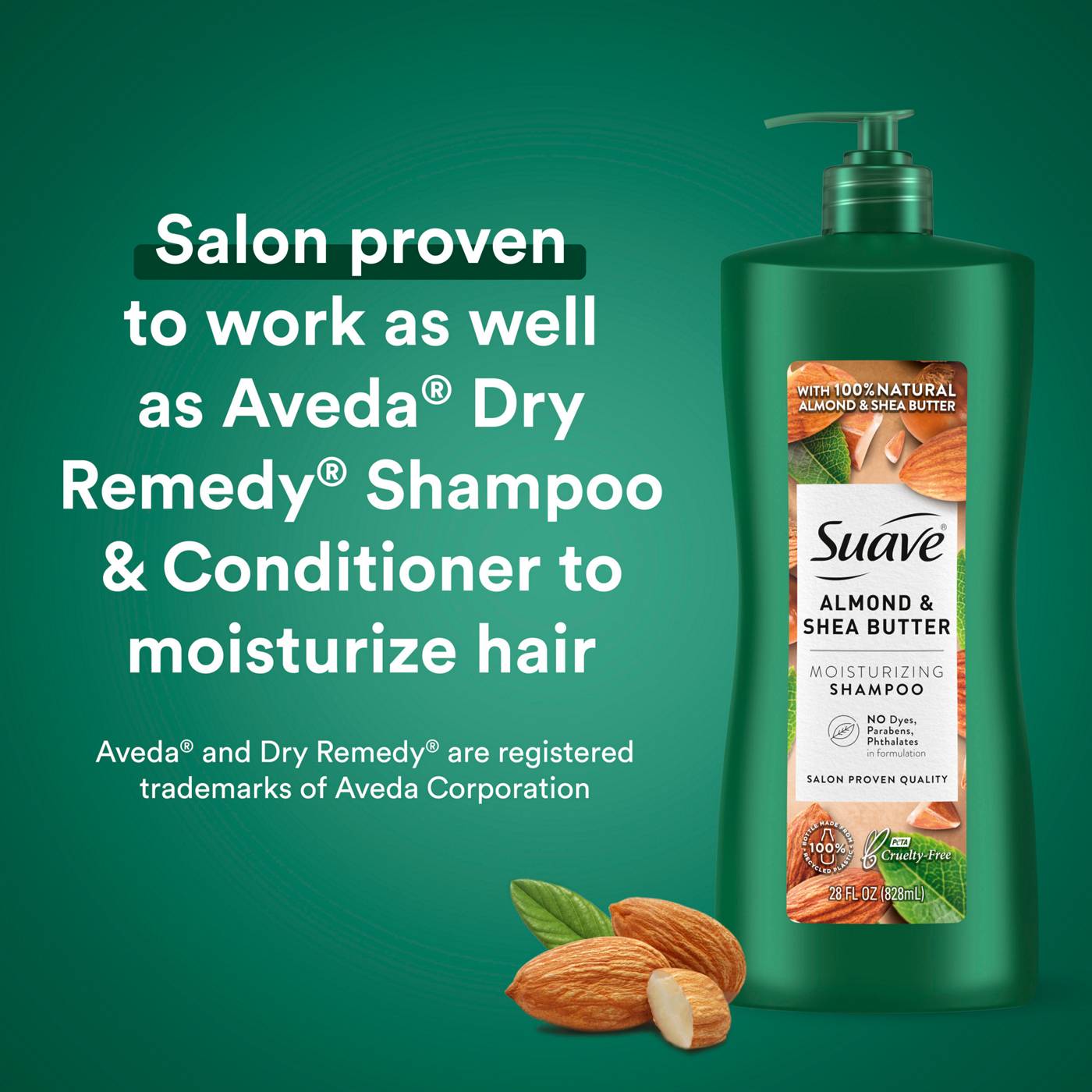 Suave Moisturizing Shampoo - Almond & Shea Butter; image 11 of 11