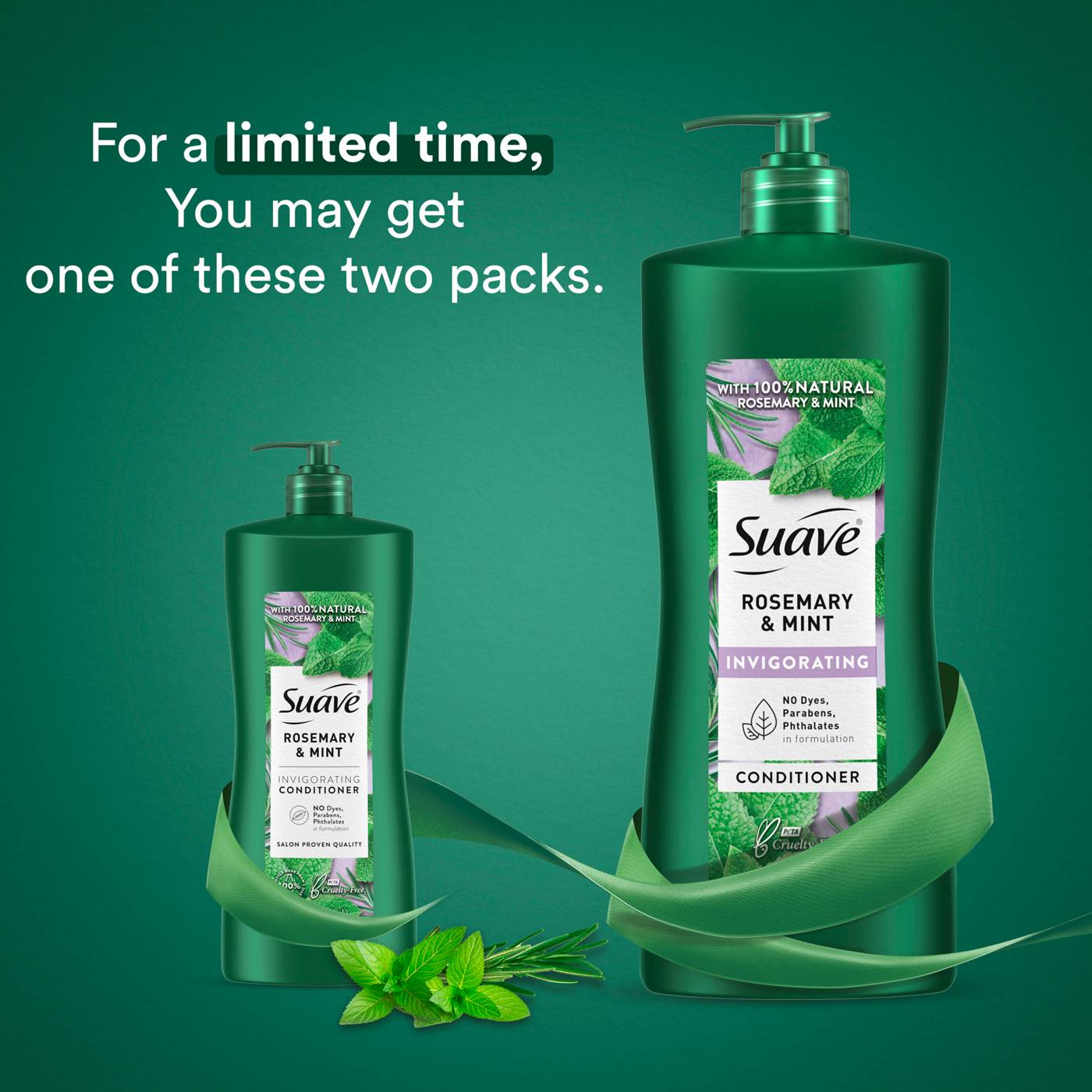 Suave Professionals Rosemary and Mint Invigorating Conditioner; image 5 of 7