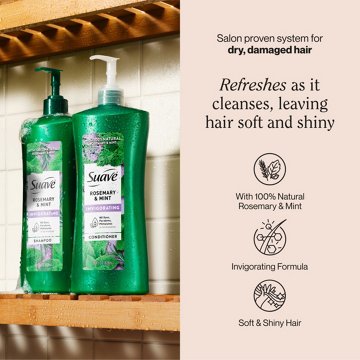 Suave Rosemary & Mint Invigorating Shampoo