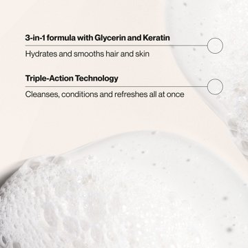 Suave Men 3-in-1 Shampoo, Conditioner & Body Wash - Citrus Rush, 28 oz