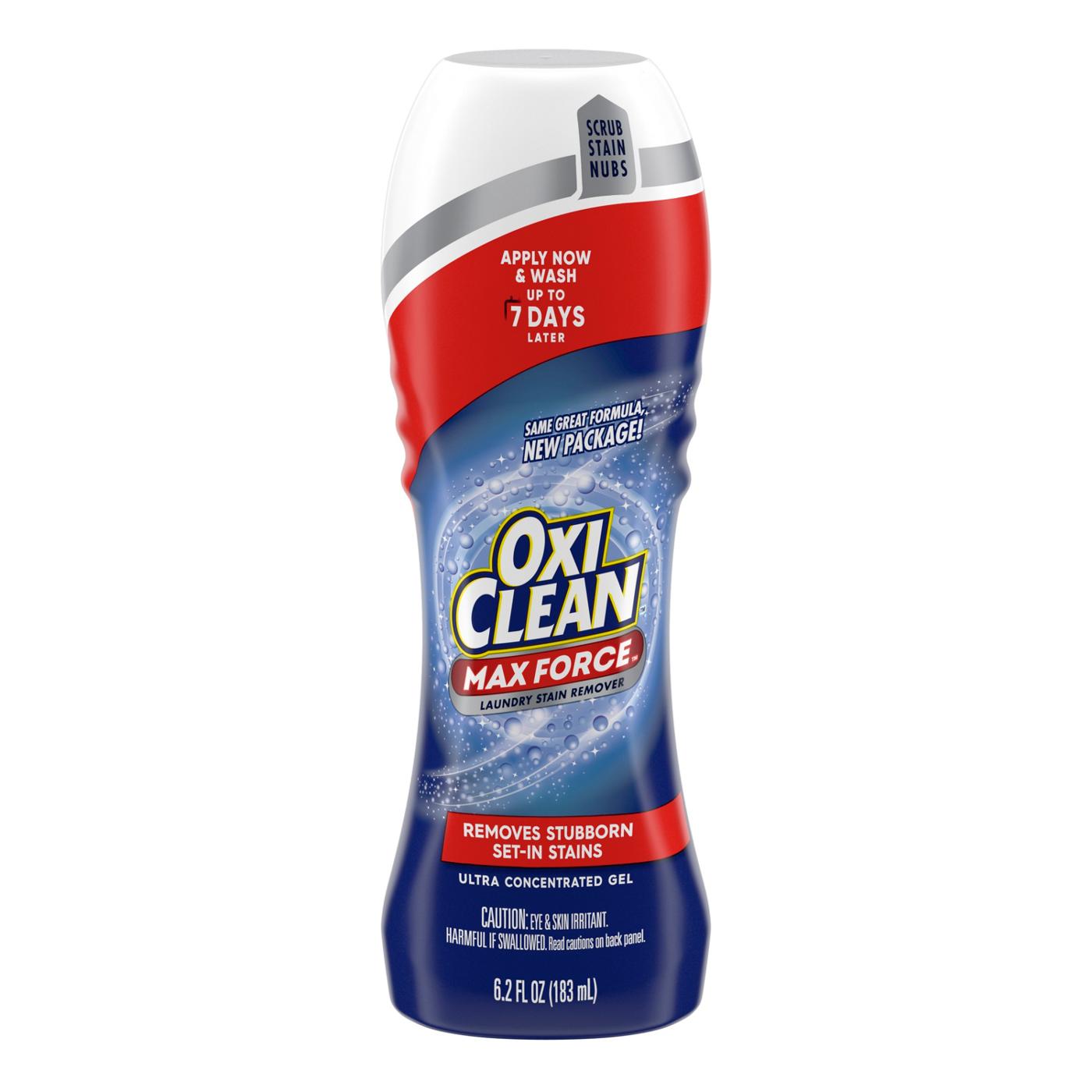 OxiClean Max Force Laundry Stain Remover Gel Stick; image 1 of 12