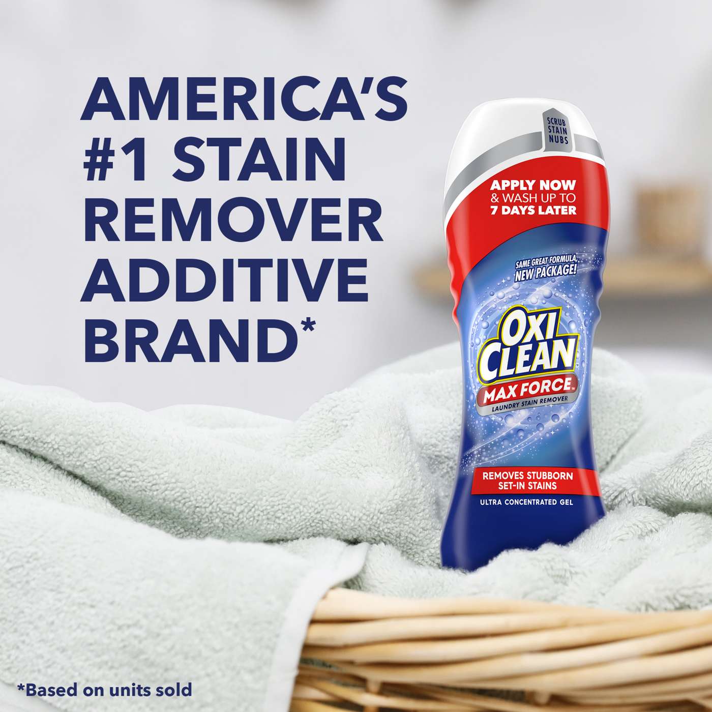 OxiClean Max Force Laundry Stain Remover Gel Stick; image 10 of 12