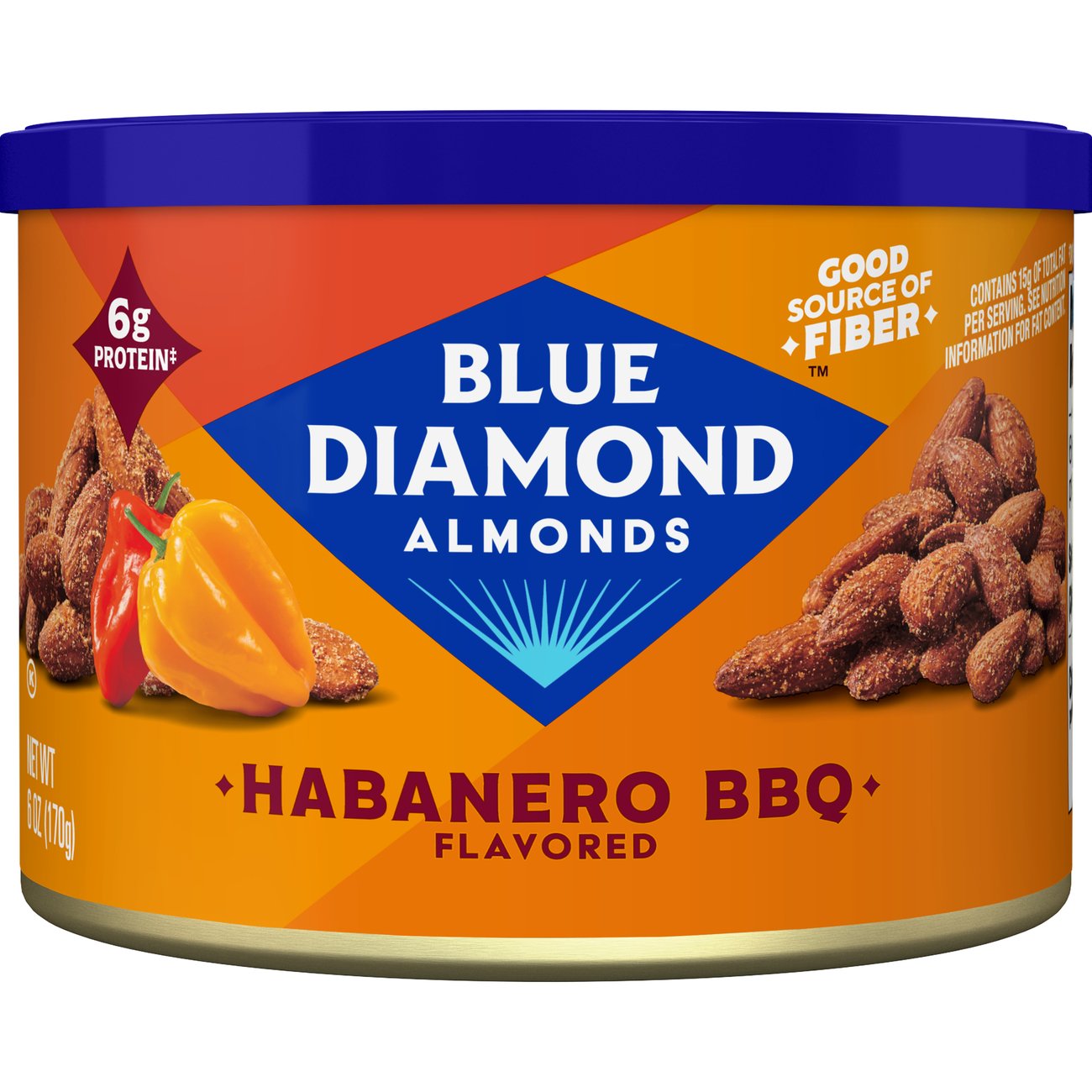 Blue Diamond Habanero BBQ Almonds - Shop Nuts & seeds at H-E-B