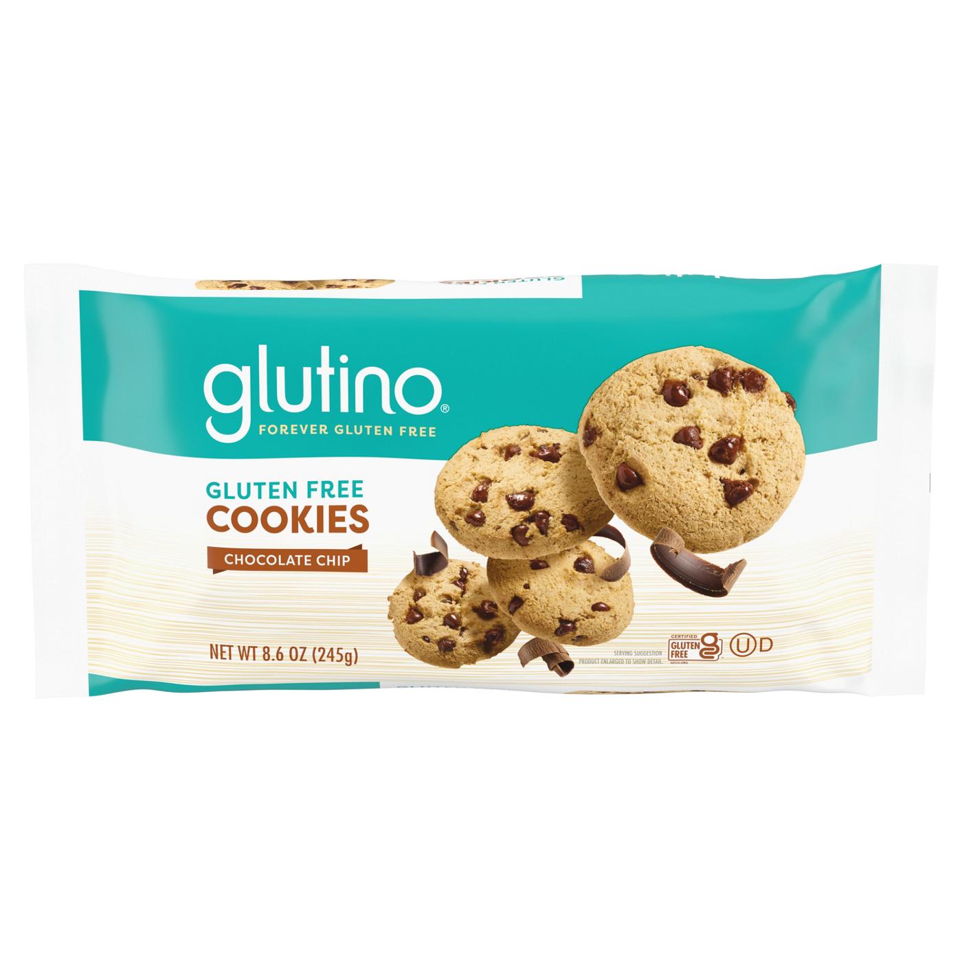 Glutino Gluten Free Chocolate Chip Cookies; image 1 of 4