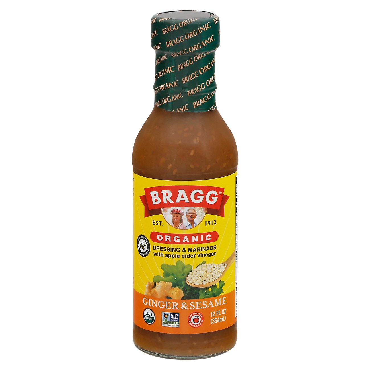 Bragg Ginger & Sesame Salad Dressing Shop Salad dressings at HEB