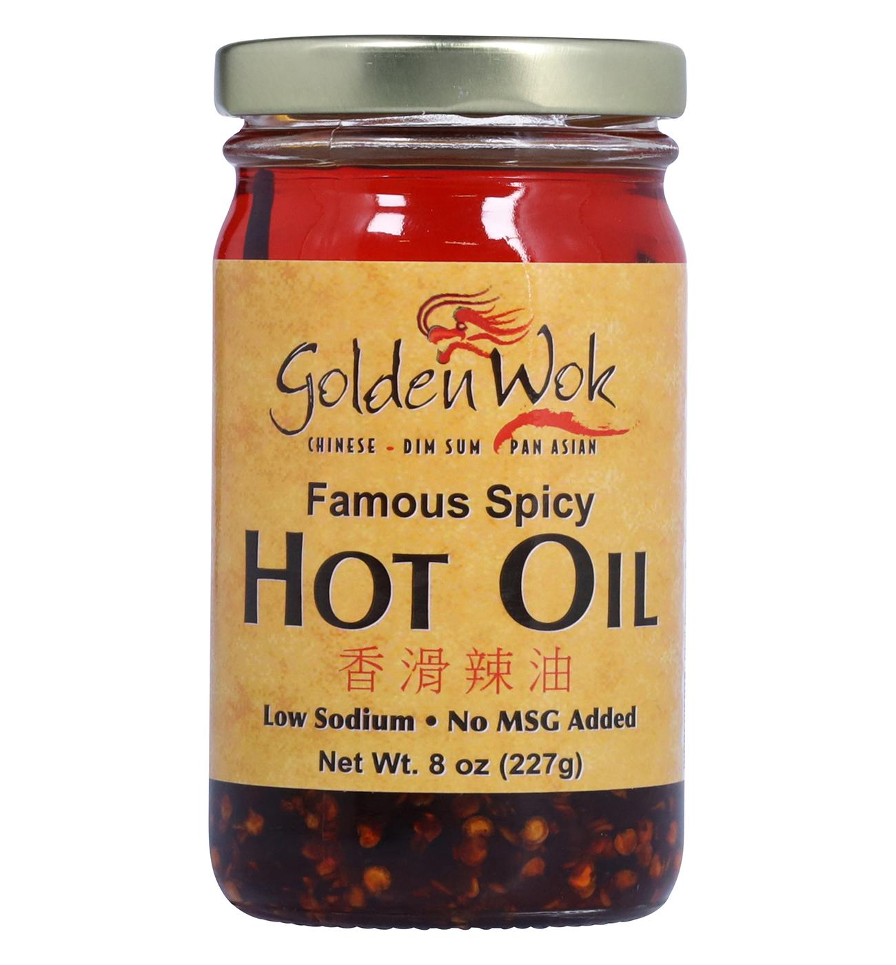 Golden Wok Famous Spicy Hot Chili Oil; image 1 of 6