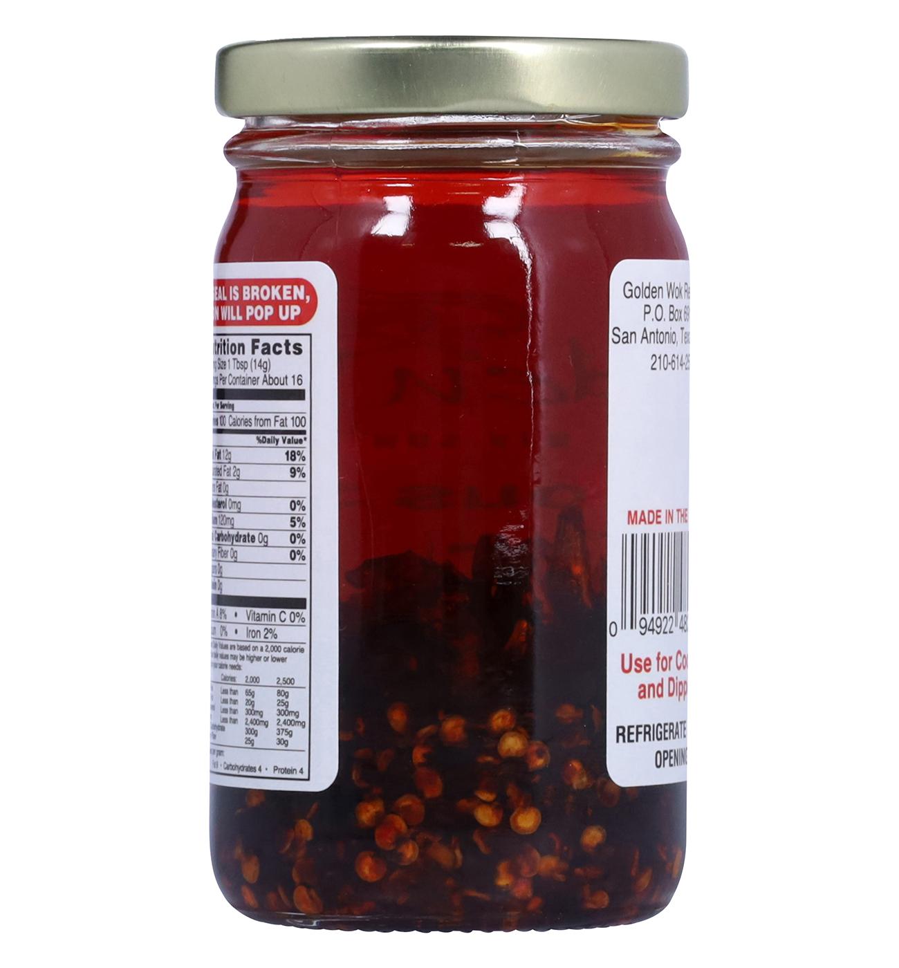 Golden Wok Famous Spicy Hot Chili Oil; image 3 of 6