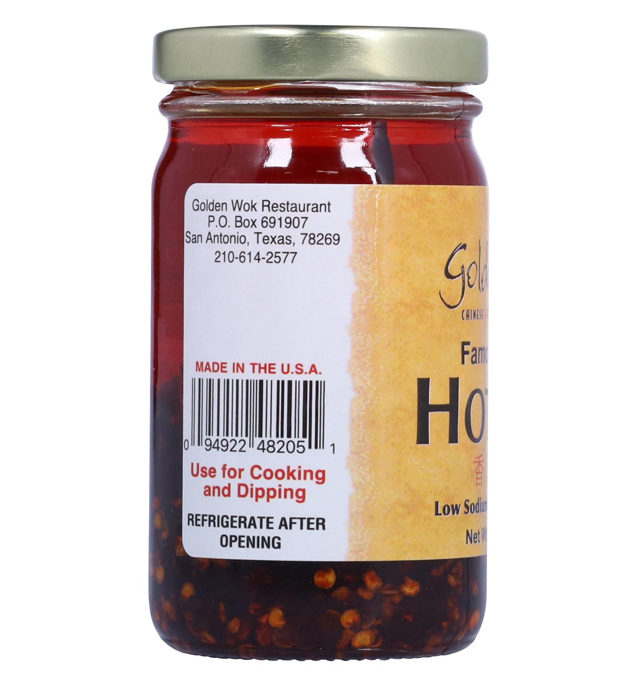 Golden Wok Famous Spicy Hot Chili Oil; image 4 of 6
