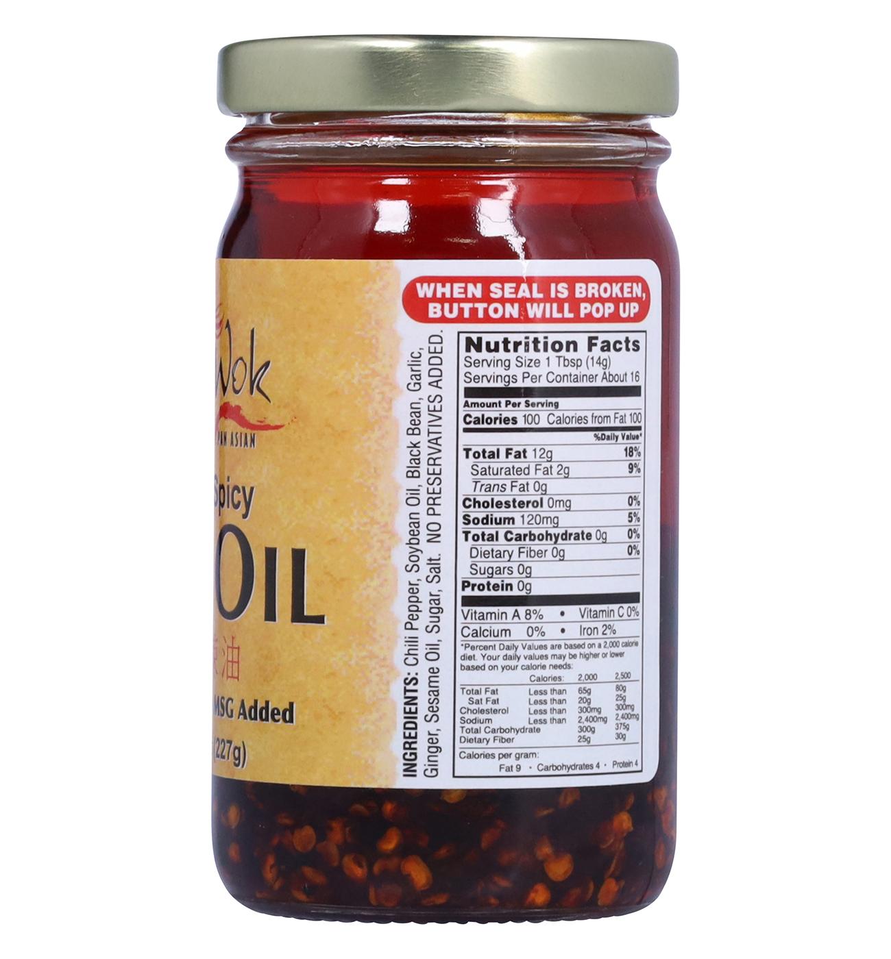 Golden Wok Famous Spicy Hot Chili Oil; image 5 of 6