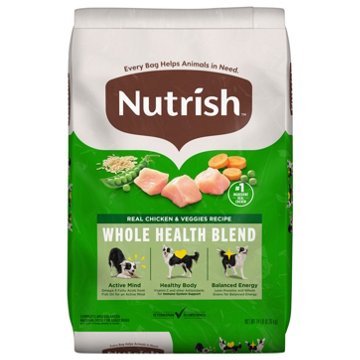 Rachael Ray Nutrish Real Chicken & Veggies Recipe Natural Dry Dog Food, 14 lb