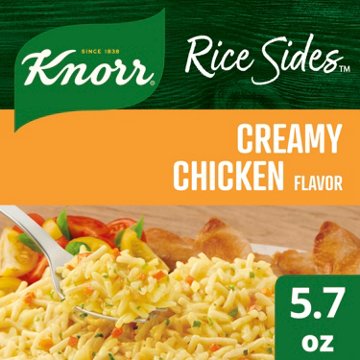 Knorr Rice Sides Creamy Chicken Long Grain Rice and Vermicelli Pasta Blend