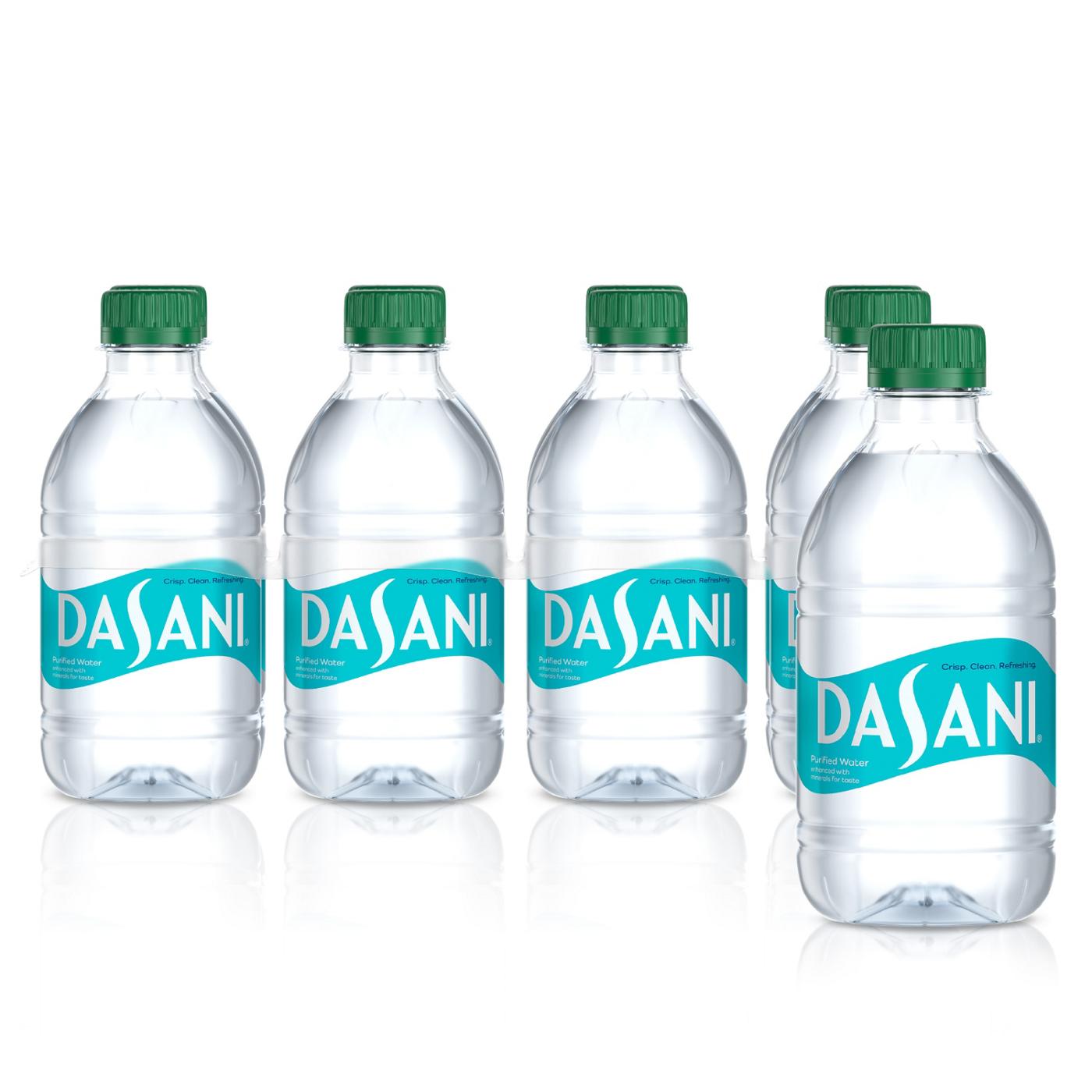 DASANI Purified Water Bottles Enhanced with Minerals, 16.9 fl oz