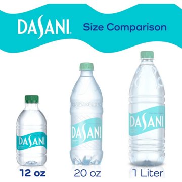 Dasani Purified Water Bottles Enhanced With Minerals