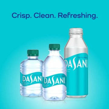 Dasani Purified Water Bottles Enhanced With Minerals