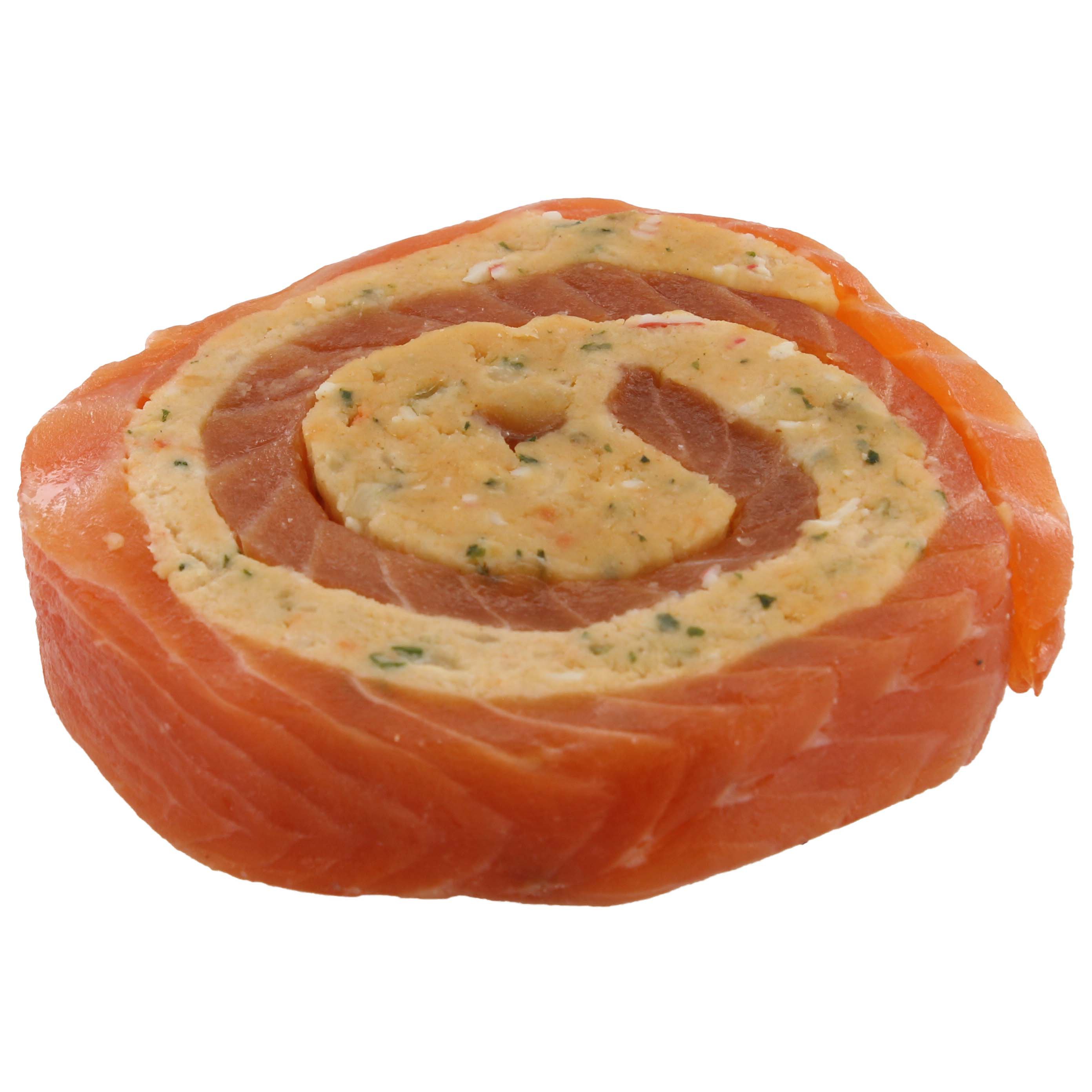 Fresh Atlantic Salmon Pinwheel With Lobster Stuffing Shop Fish at HEB