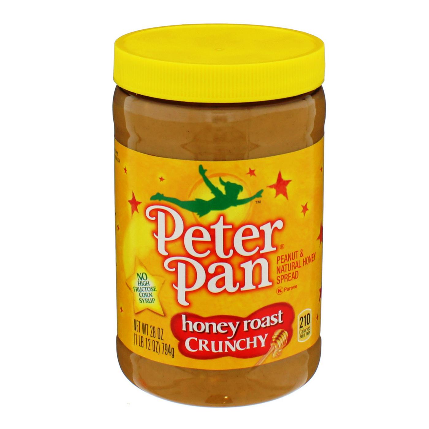 Peter Pan Honey Roast Crunchy Peanut Butter Spread; image 1 of 2