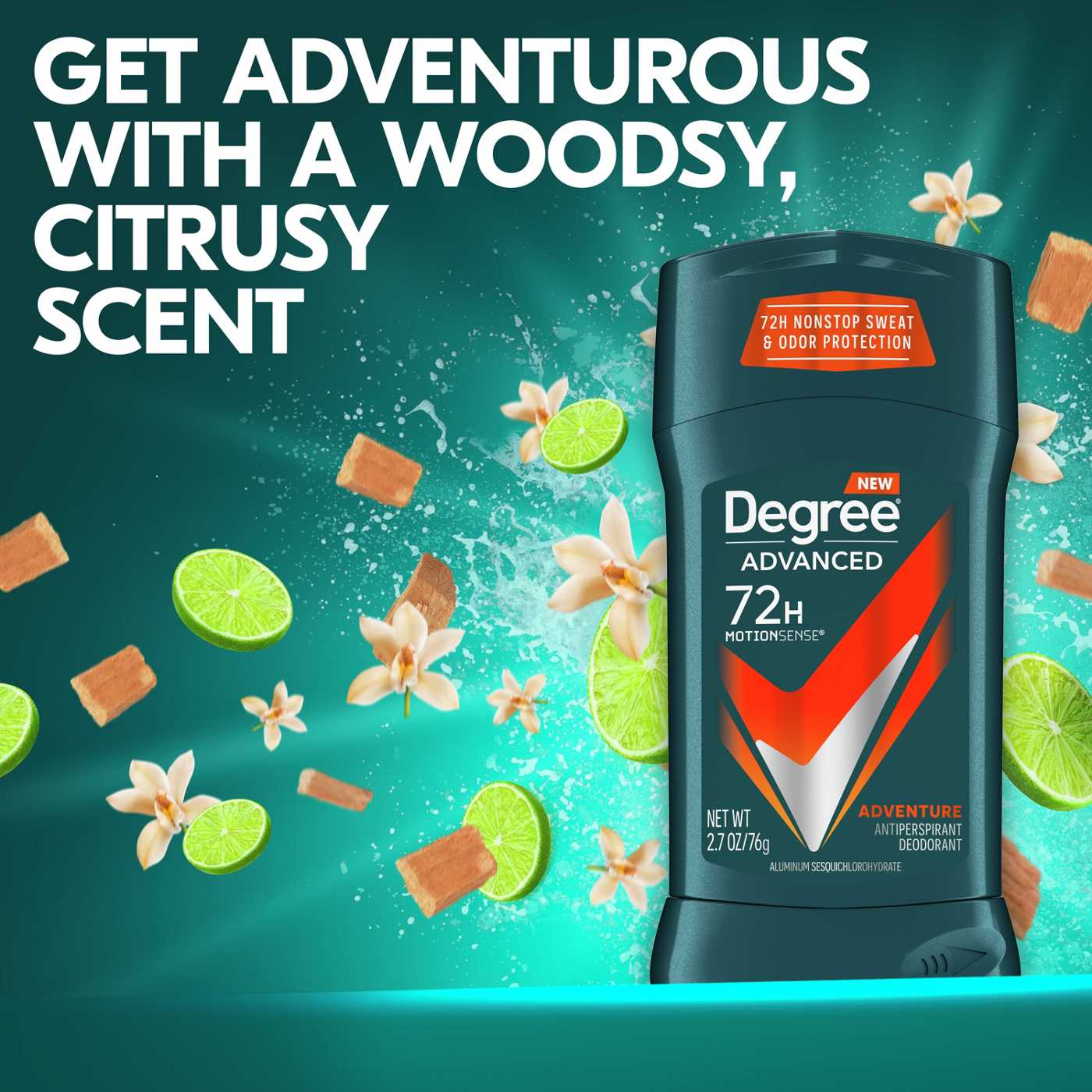 Degree Men 72 Hr Advanced Protection Antiperspirant Deodorant - Adventure; image 5 of 7