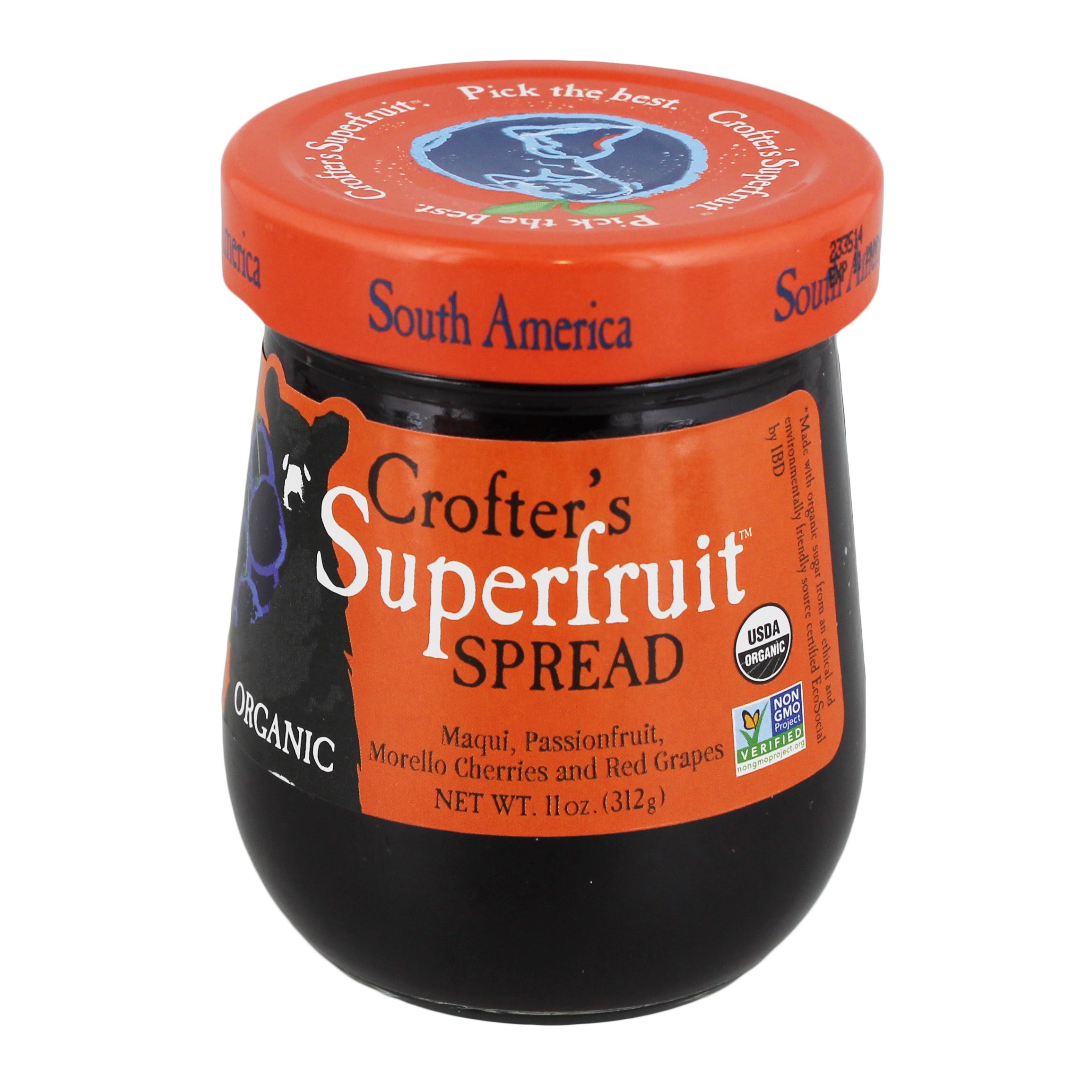 Crofter's Organic South America Superfruit Spread Shop Jelly & Jam at