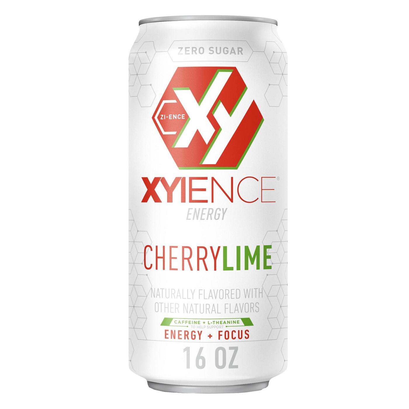 XYIENCE Zero Sugar Energy Drink - Cherry Lime; image 1 of 6