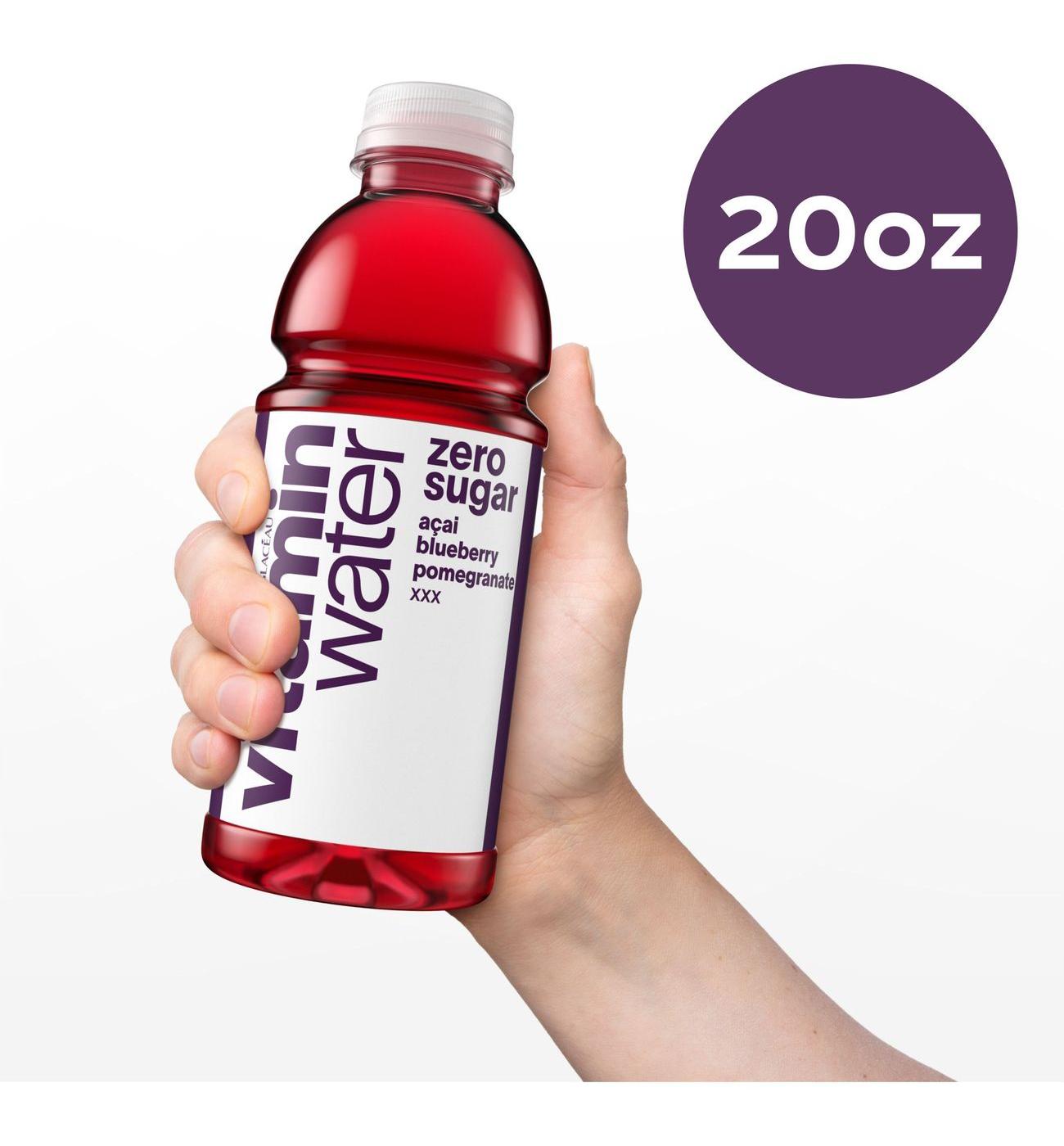 Glaceau Vitaminwater Zero Sugar XXX Acai Blueberry Pomegranate Nutrient Enhanced Water Beverage; image 3 of 7