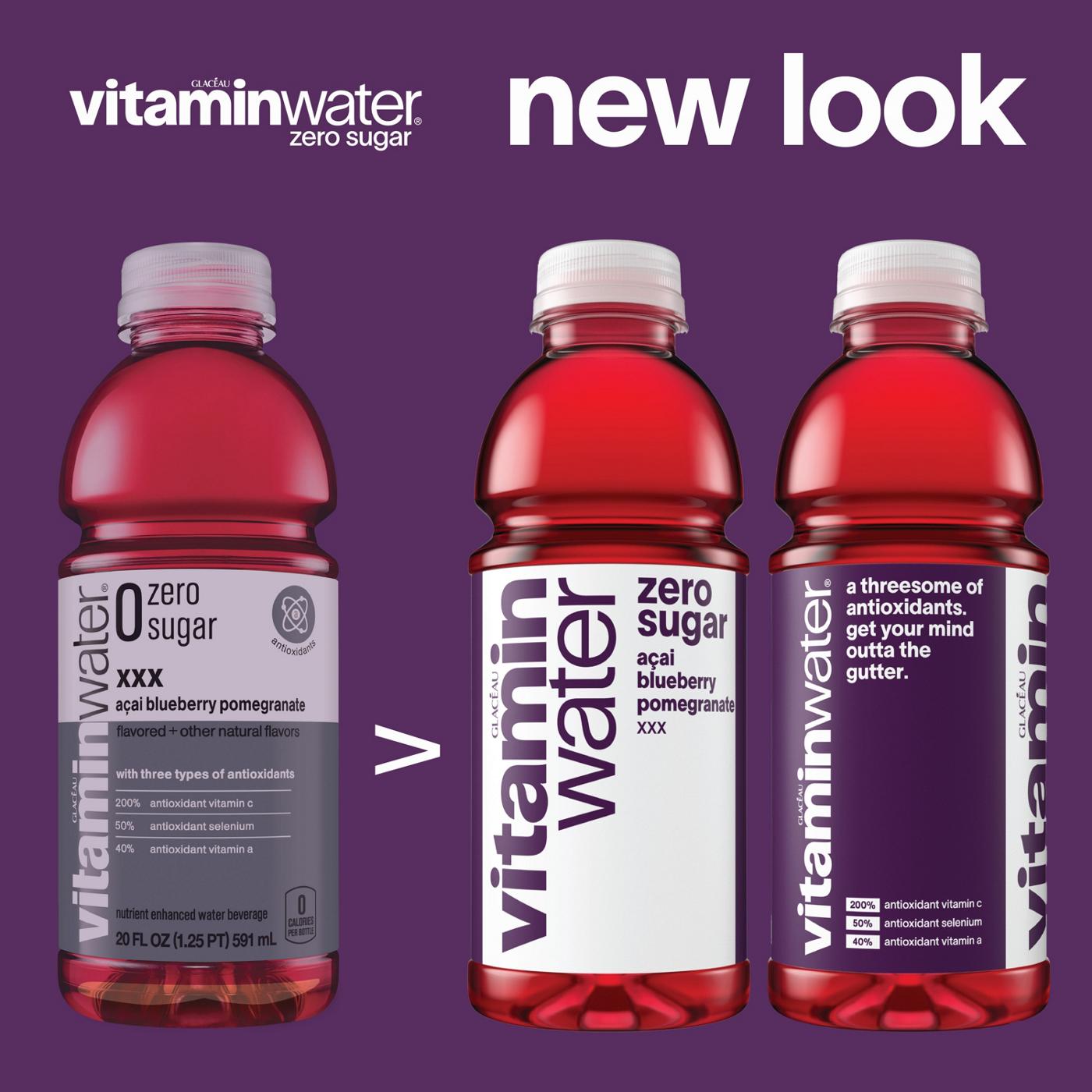 Glaceau Vitaminwater Zero Sugar Lemonade Squeezed Nutrient Enhanced Water Beverage; image 3 of 3