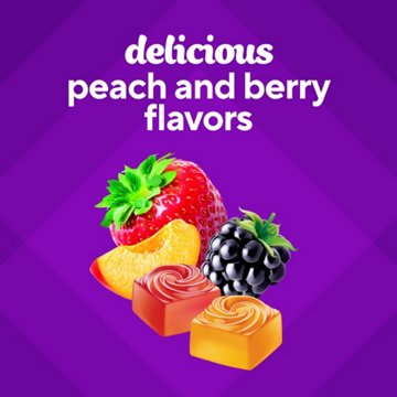 Vitafusion Fiber Well Sugar Free Gummies - Peach, Strawberry, & Berry