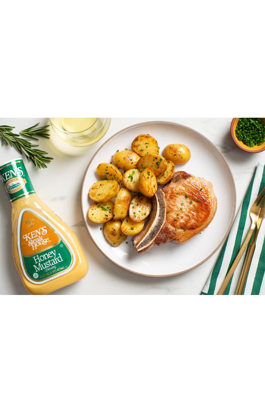 Ken's Steak House Honey Mustard Dressing; image 2 of 4