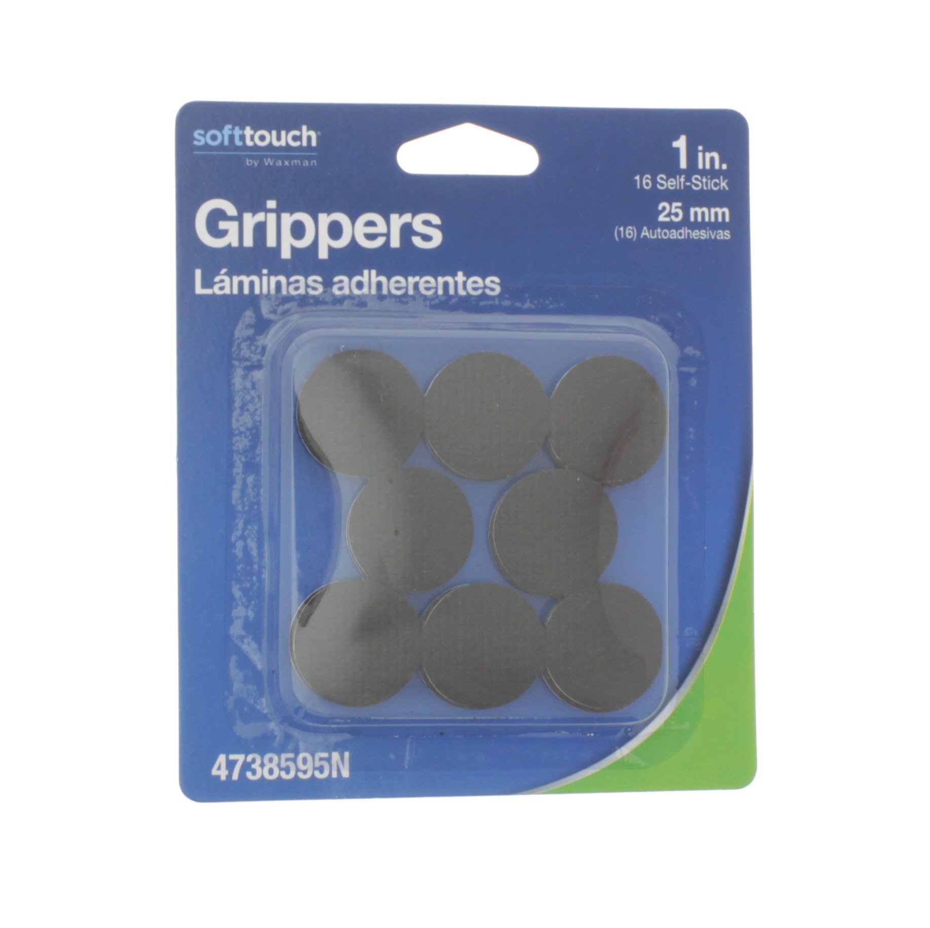 Waxman SoftTouch Gripper Pads, 1 in Shop Furniture Sliders at HEB