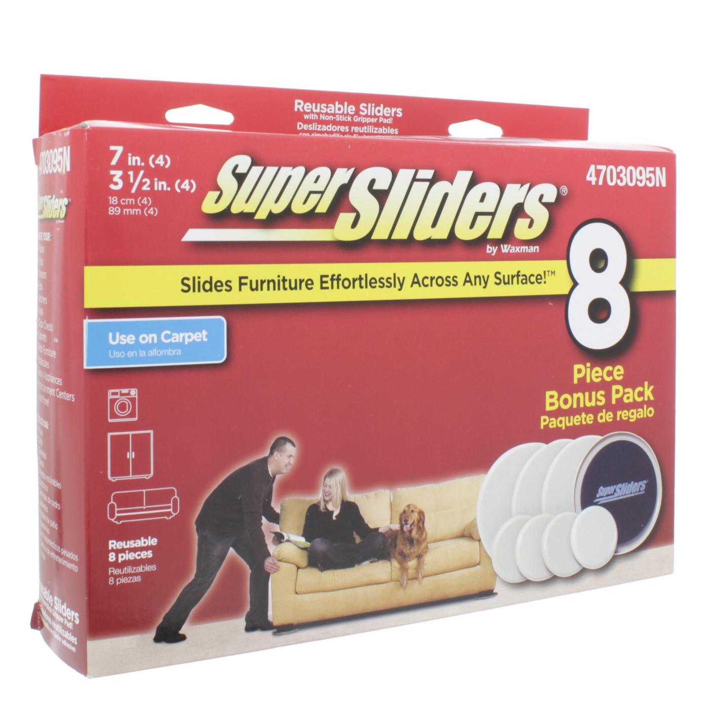 Waxman Reusable Furniture Super Sliders Shop Furniture sliders at HEB