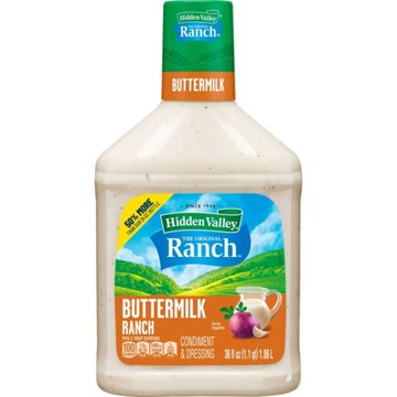 Hidden Valley Buttermilk Ranch Topping and Dressing Bottle
