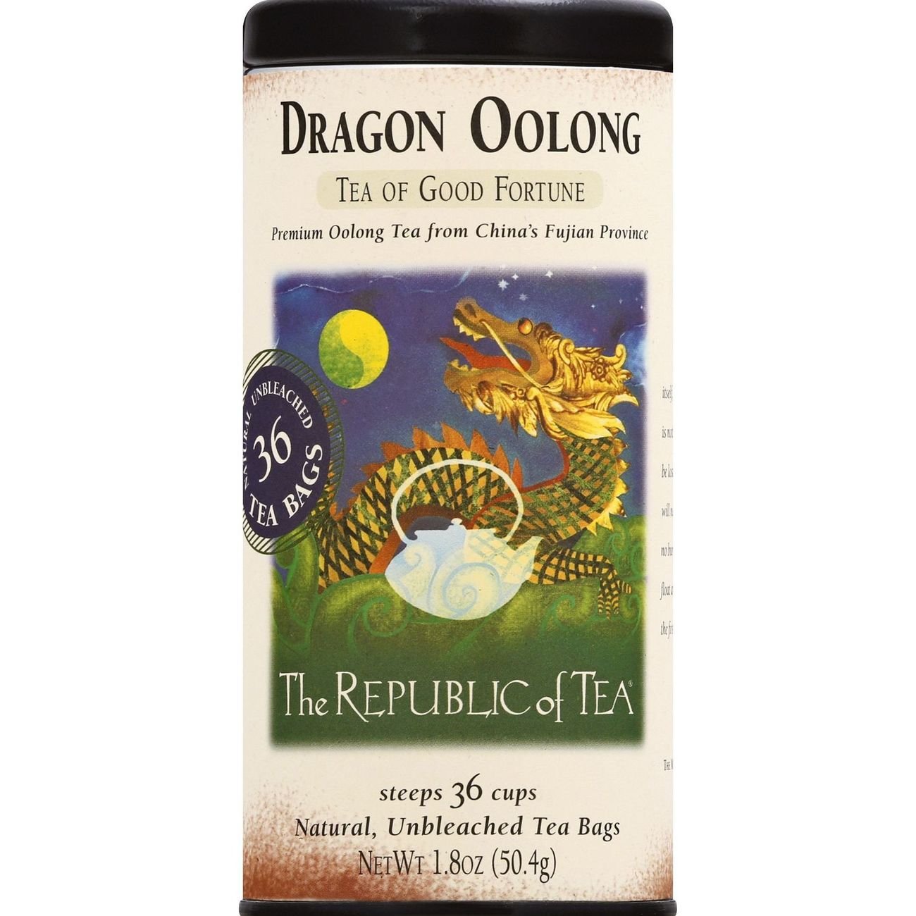 The Republic of Tea Dragon Oolong Tea Bags Shop Tea at HEB