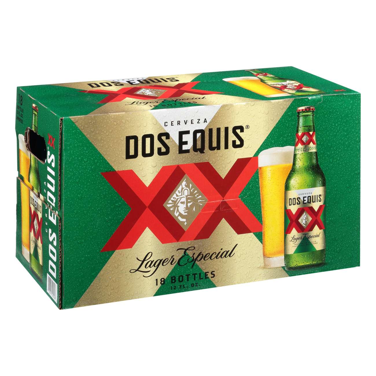Dos Equis Lager Especial Beer 12 Oz