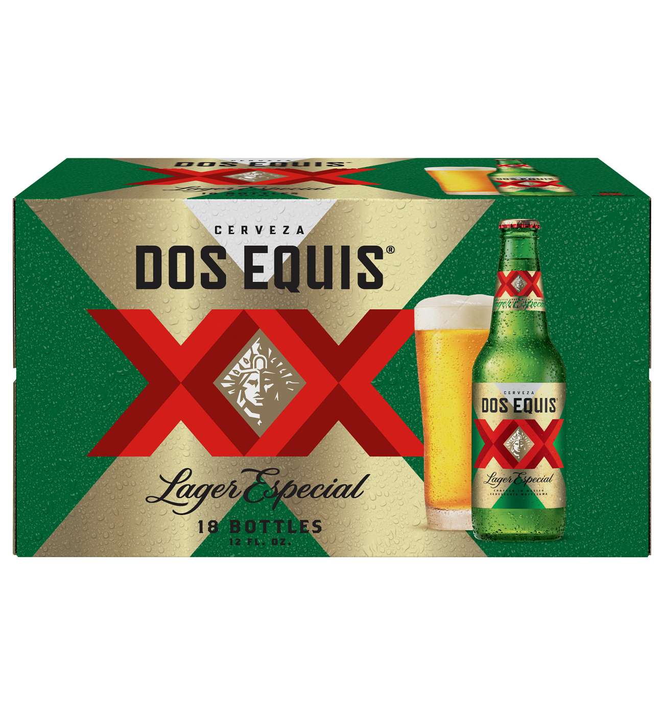 Dos Equis Lager Especial Beer 18 pk Bottles; image 3 of 5