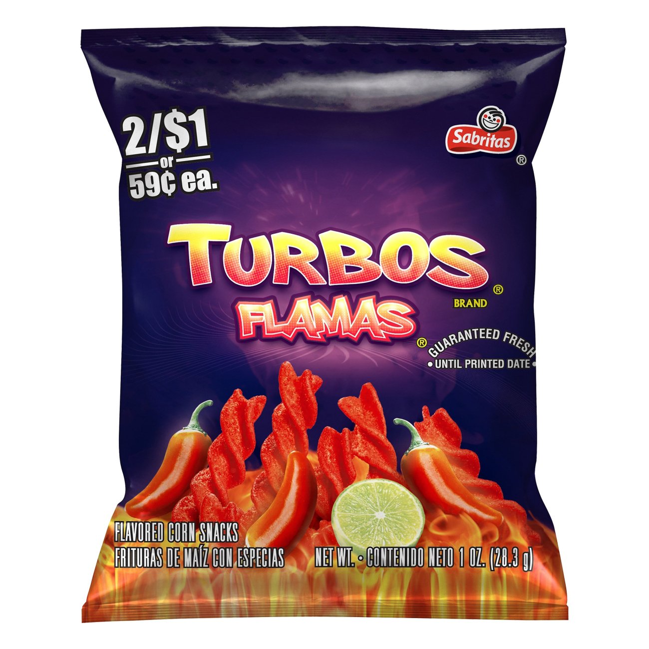 Sabritas Turbos Flamas Corn Snacks Shop Chips at HEB