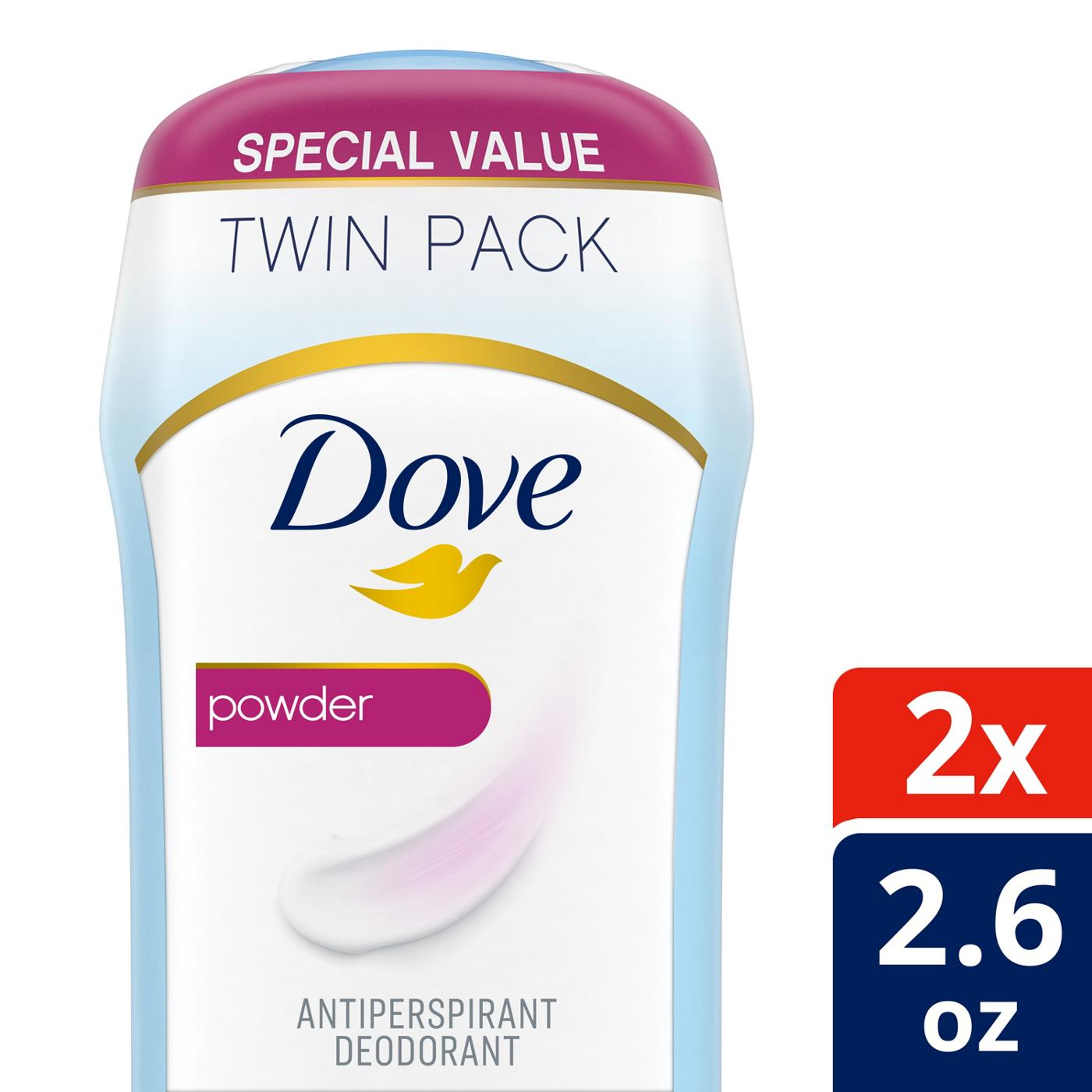Dove Invisible Solid Powder Antiperspirant Deodorant Stick; image 6 of 13